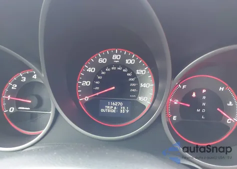 2008 Acura Tl Type S из США, поврежденный, VIN 19UUA76588A045981